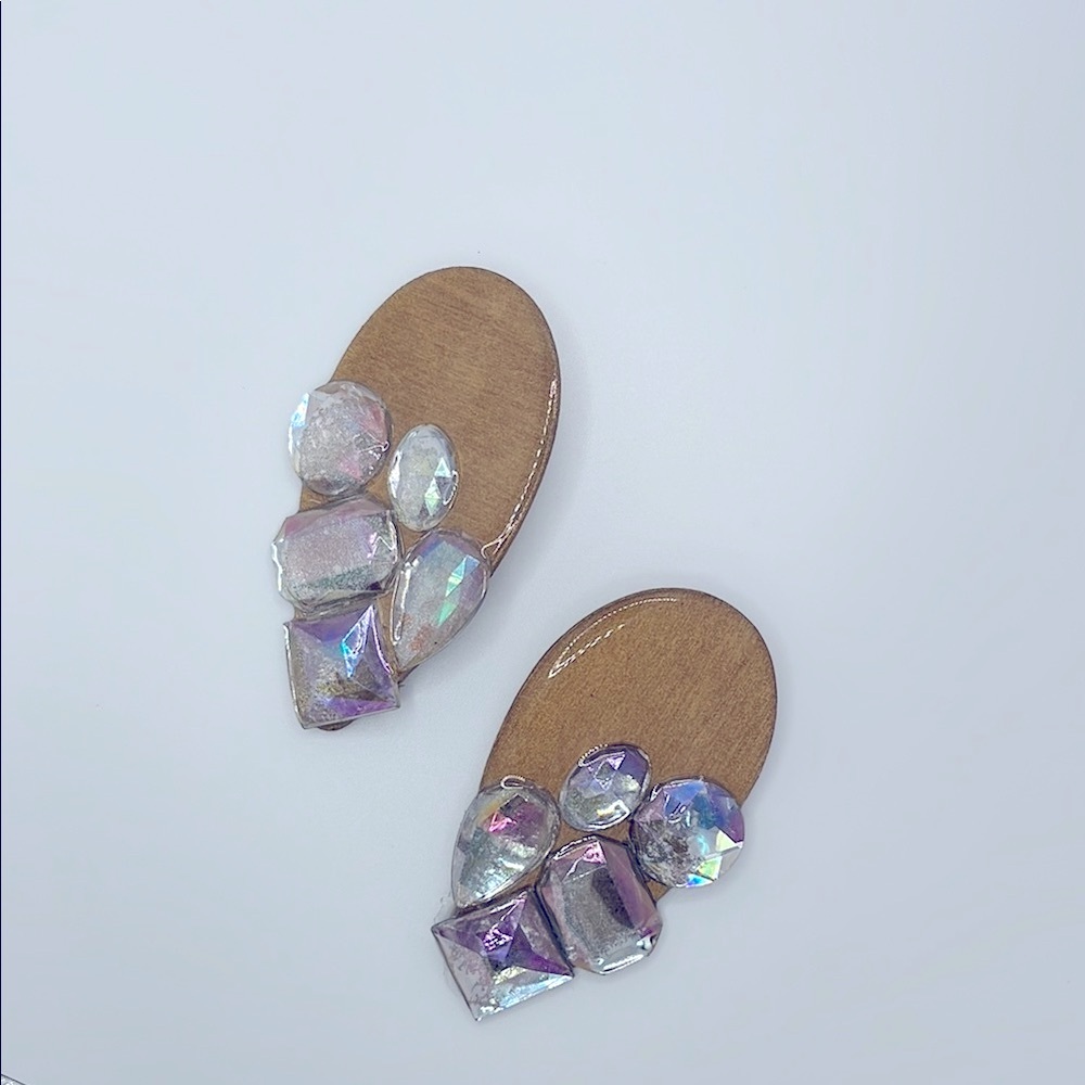 Iridescent Gemstone Earrings